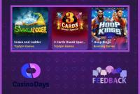 Great Casino Days cashback 