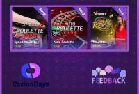 Fast withdrawal of winnings at Casino Days