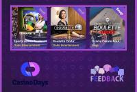 Great bonuses at Casino Days