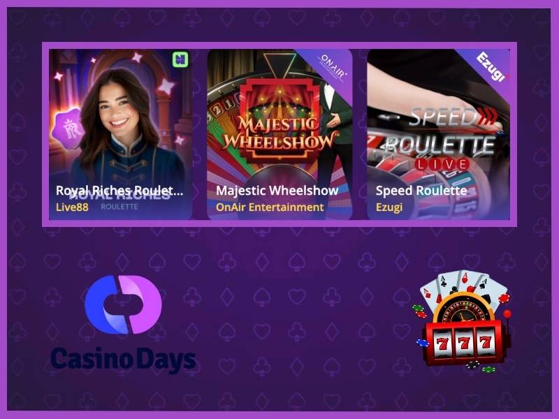  Casino Days live game