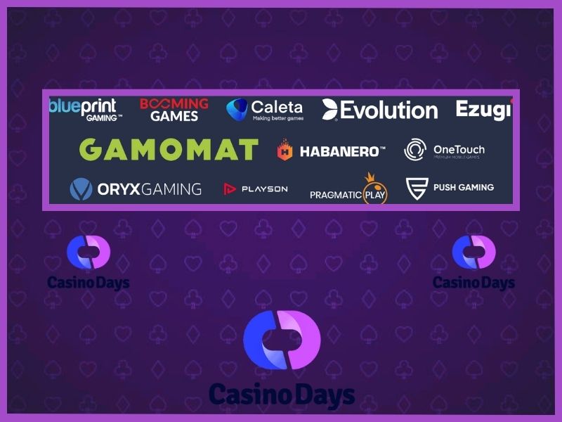 Casino Days software and games